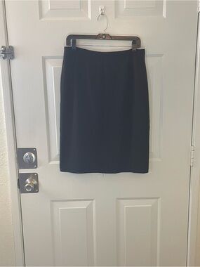 Essential Black Pencil Skirt — Sleek Professional Staple
